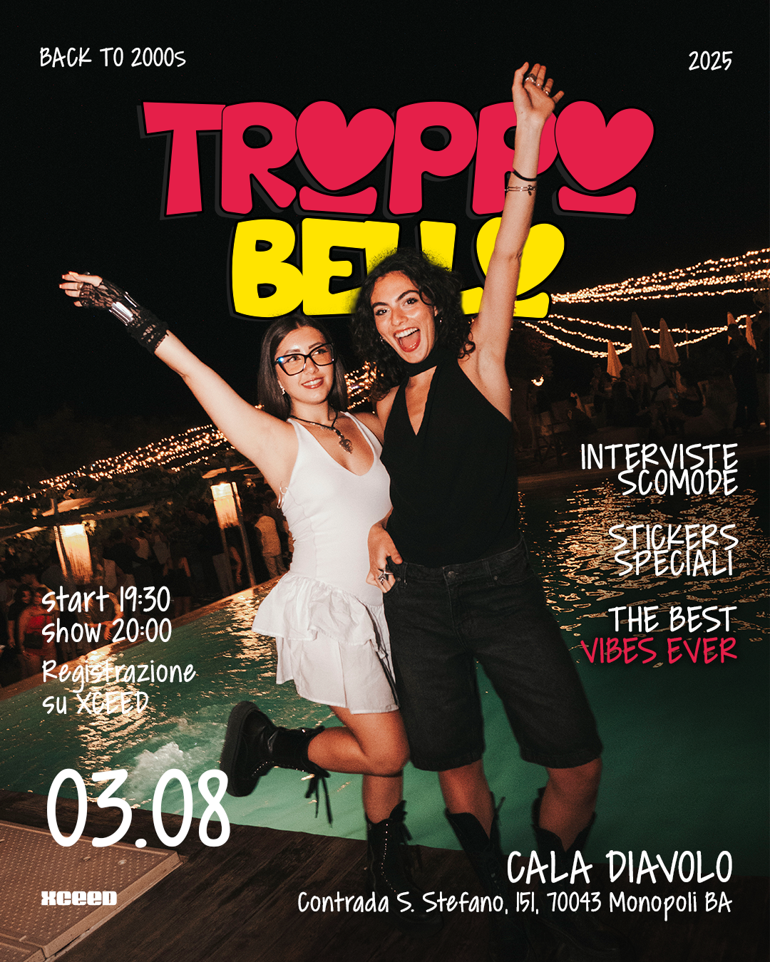evento troppo bello 3 Agosto 2025