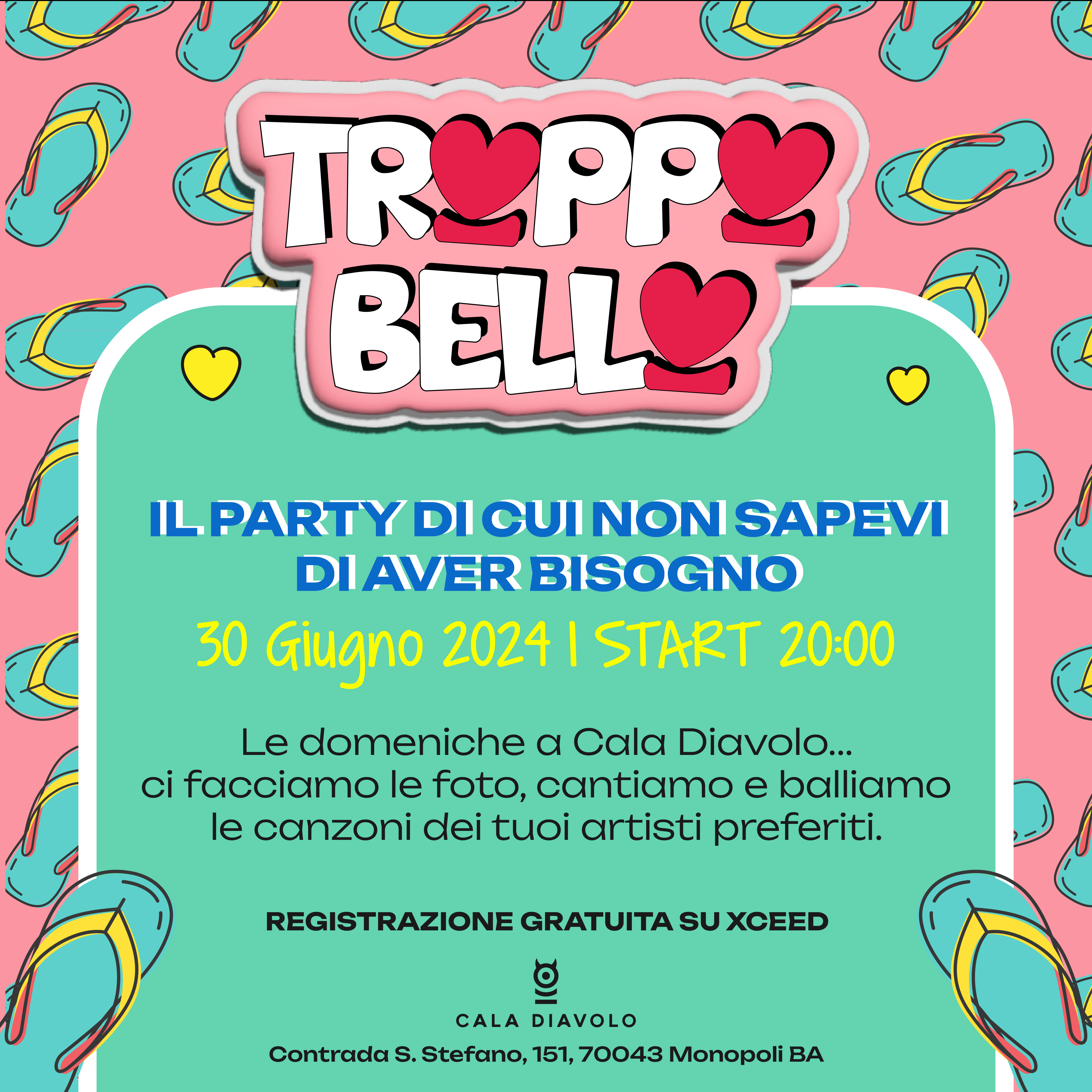 evento troppo bello 30 Giugno 2024