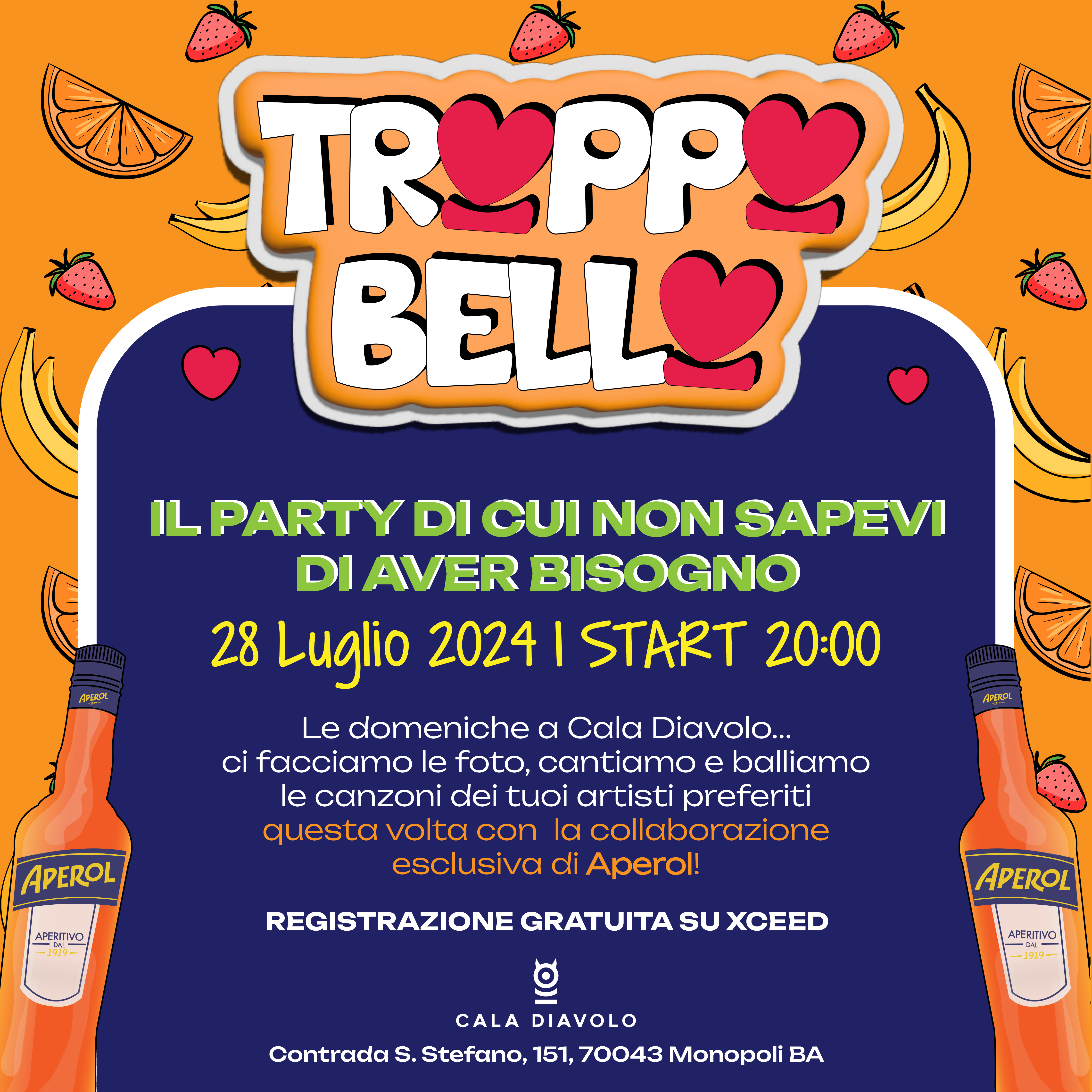 evento troppo bello 28 Luglio 2024
